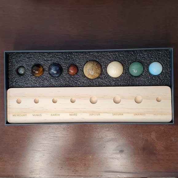 Solar System Crystal Sphere Planets, New - Picture 8 of 17